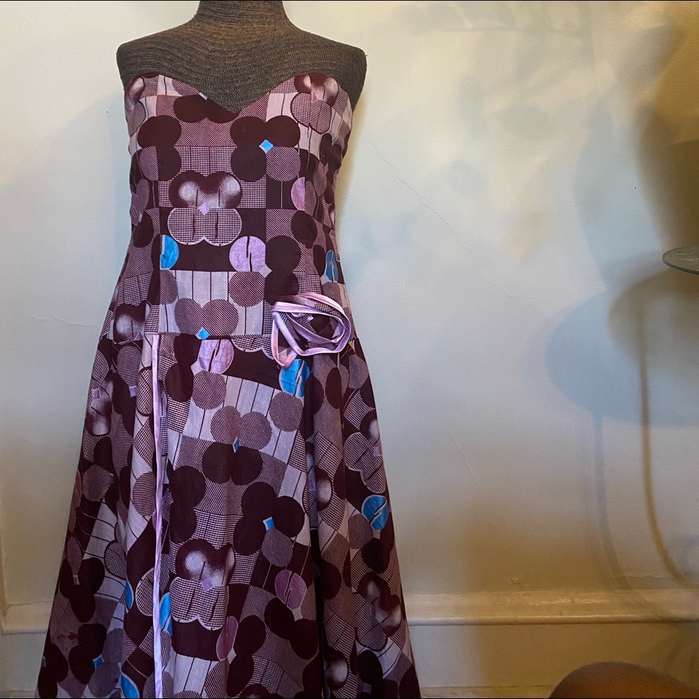 African Print Dress (bought in Ghana)